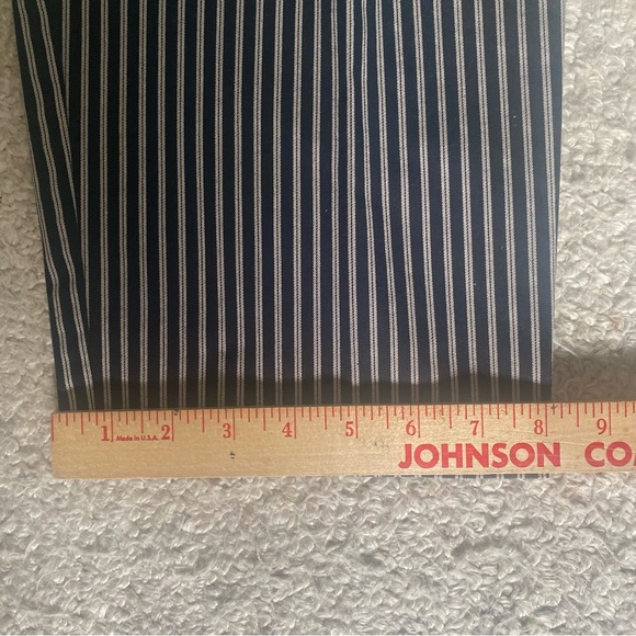 Charter Club Ankle Pants ~Black & Tan Stripped ~Size 10 ~High Waisted ~Classic - Picture 8 of 12